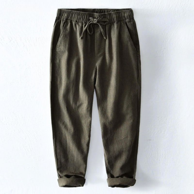 Raven Linen Trousers