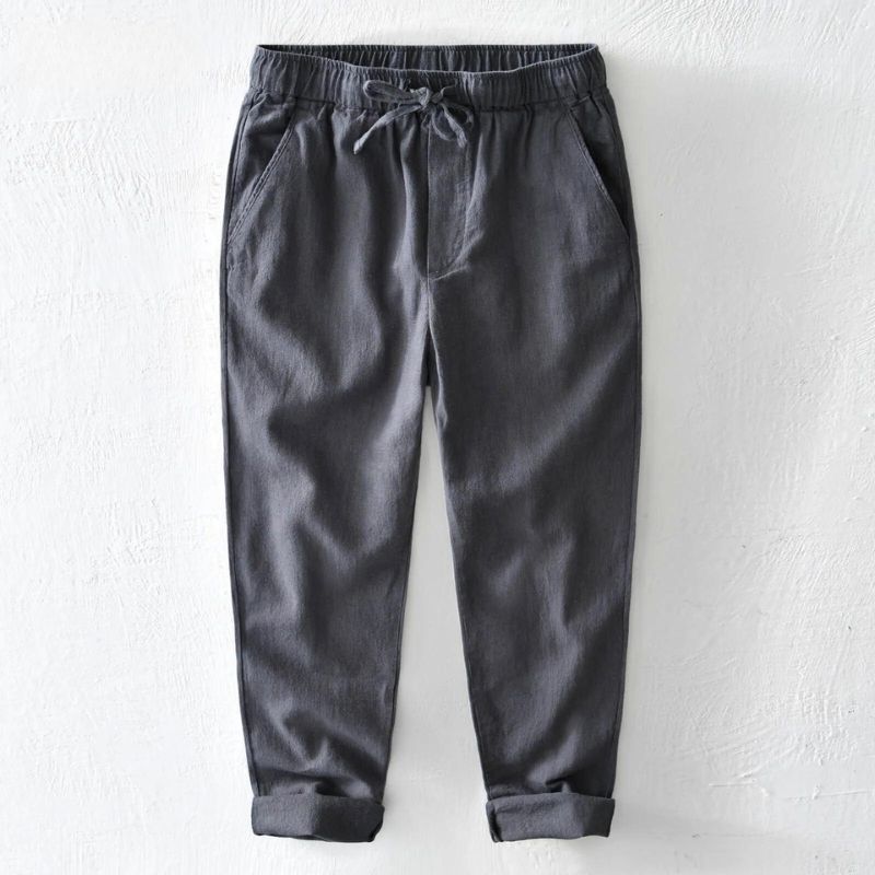 Raven Linen Trousers