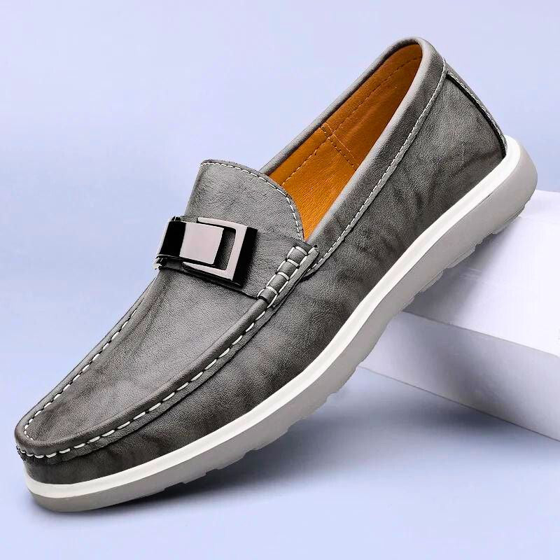 Savren Genuine Leather Loafers
