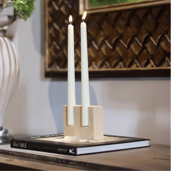 Veyra Marble Candle Holder