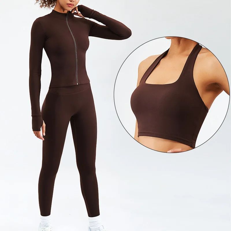 Mayra Three-Piece Yoga Set