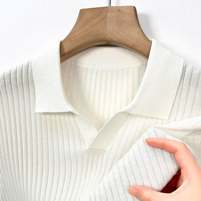 Lio Knitted Polo Shirt