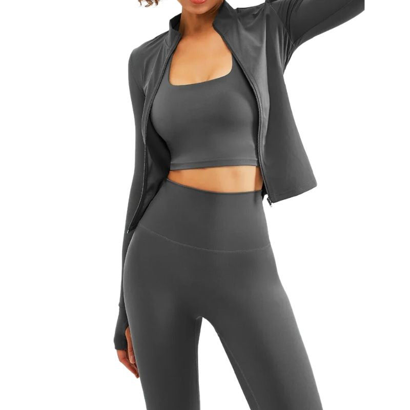 Mayra Three-Piece Yoga Set