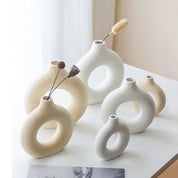 Cubara Circular Ceramic Vase