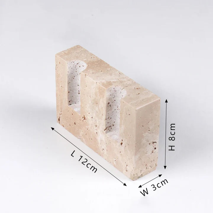 Veyra Marble Candle Holder